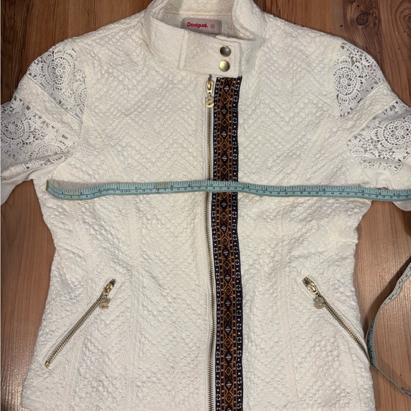 Gorgeous Desigual Whte Jacket CHAMALEON - Picture 12 of 12
